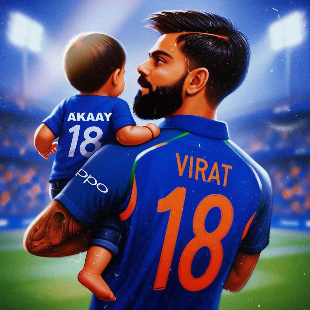 Who is Virat Kohli second child ?