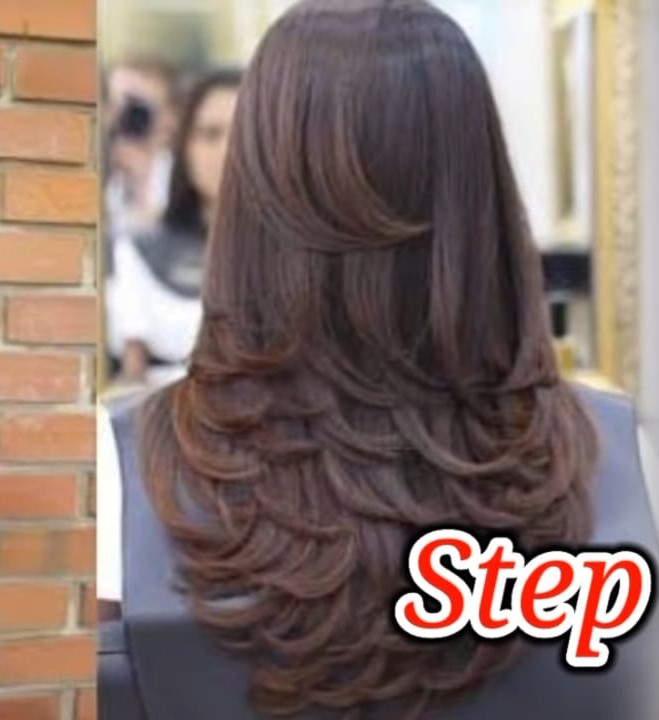  How to step hair cut style